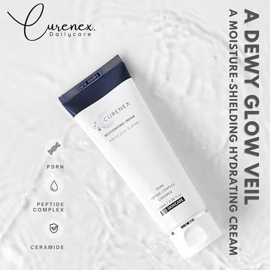 Rejuvenating Cream – Hydrating & Brightening Daily Moisturizer with PDRN, Peptides & Ceramides – 4.06 fl.oz