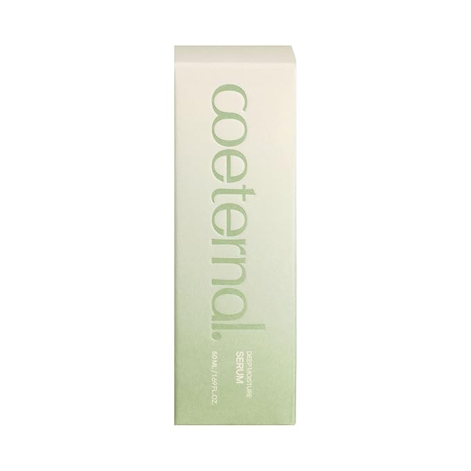 Deep Moisture Serum – Korean Hydrating Face Serum with Algae11, Niacinamide & Arginine for Dry Skin, Barrier Repair & Glass Skin Glow, Fragrance-Free K-Beauty Skincare, 50ml / 1.69 fl.oz.