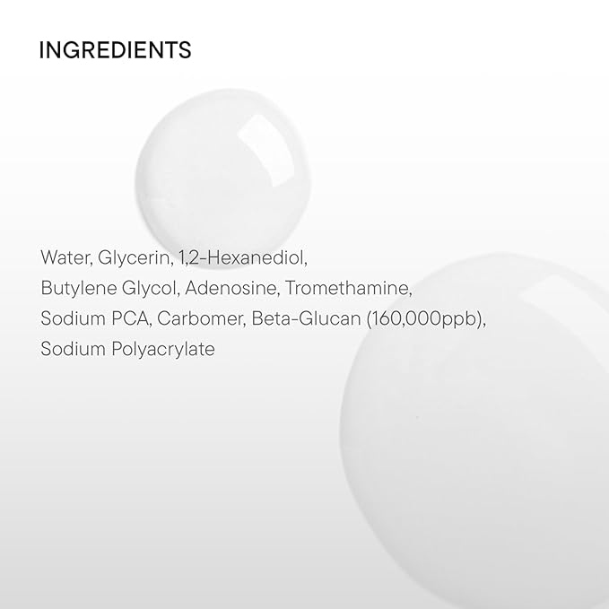 IUNIK Beta-Glucan Power Deep Moisture Vegan Serum Intense Hydration Mushroom Yeast Extracts Naturally-derived - Dry Mature Sagging Sensitive Skin Cell Regenerating Lifting Korean Skincare