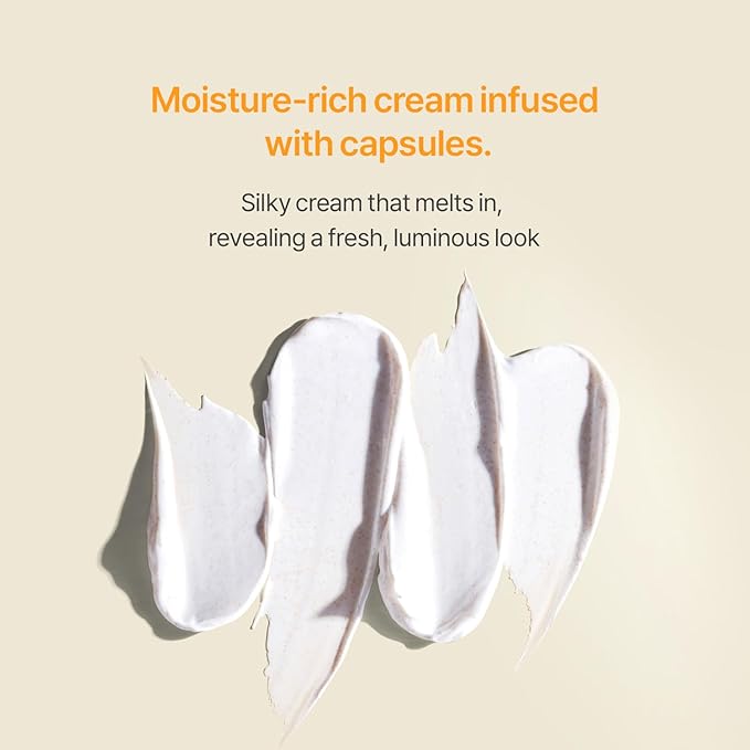 ACCOJE Brightening Capsule Cream 50 ml / 1.69 fl oz – Lightweight K-Beauty Cream with Korean Jeju Botanicals for Radiant, Even-Looking Skin