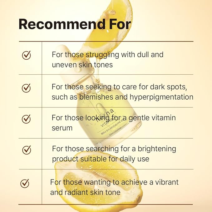 Pure Vitamin C Serum - Niacinamide, Facial Brightening Care, Korean Skin Care (30ml/1.014fl.oz.)