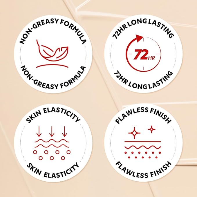 TIRTIR Mask Fit Red Cushion Foundation | Full coverage, Weightless, Skin fit, Satin Glow Finish, Korean Makeup BB Foundation, beauty, Tattoo cover up, Buildable (#30N Rich Honey, 0.63 Fl Oz)