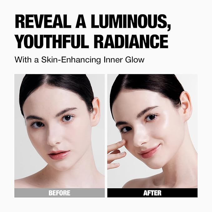 Radiance Fit Serum Foundation - Flawless Coverage, Dewy finish, Long-lasting, Lightweight, Korean Makeup,1.05 Oz. (C02 Peach, 1.05 Oz.)
