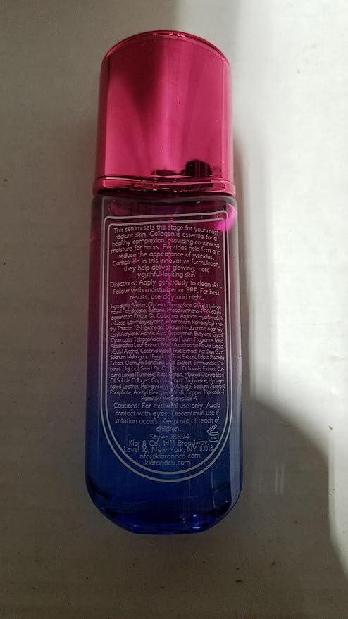 Peptides Serum for Face with Collagen – Dermatologist Tested, Anti Aging, Korean Skin Care – Firming & Hydrating for Youthful Looking Skin – Vegan Clean Beauty, Cruelty Free 1.69 Fl Oz