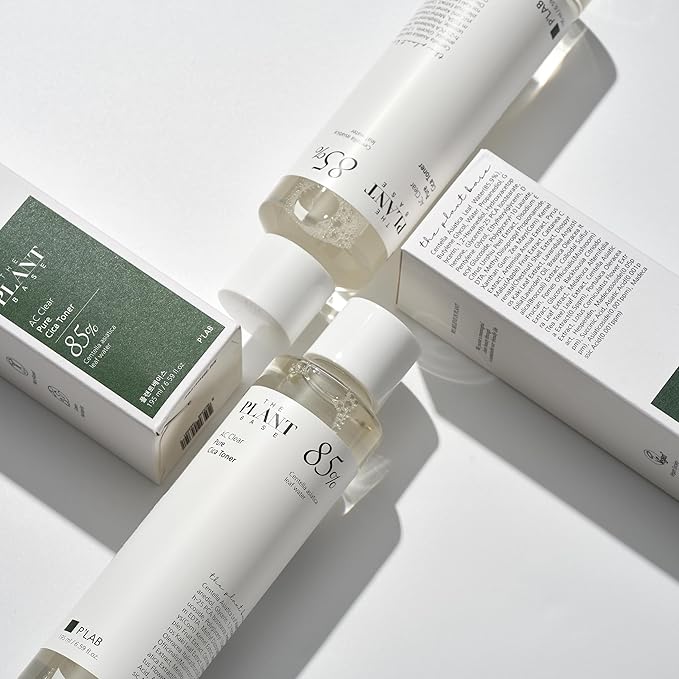 The Plant Base CICA Distillate Toner 195ml | CICA (Centella Asiatica Leaf Water) 85% Facial Pore Calming & Soothing Cooling Toner | 100% Plant Distillate | Korean Skincare, K Beauty, Korean Beauty