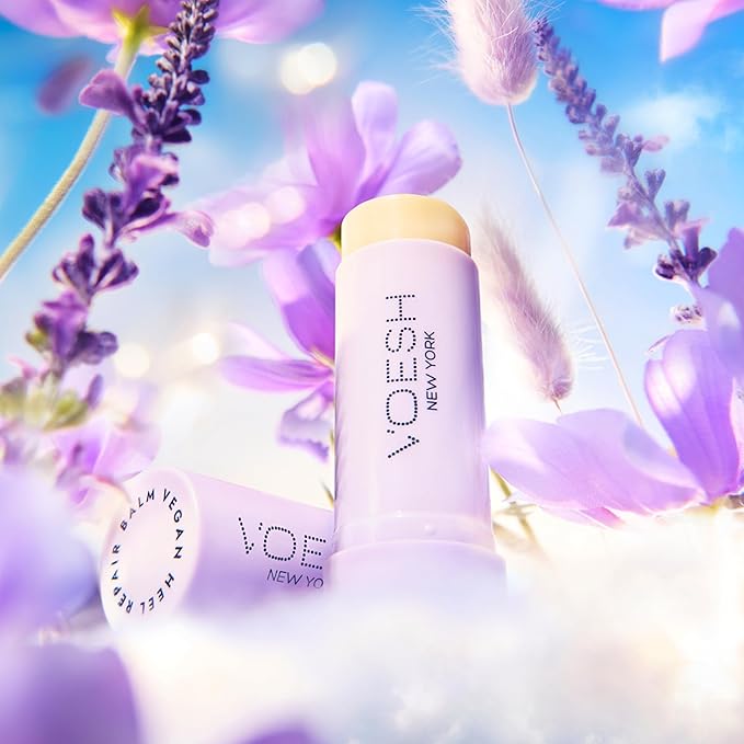 VOESH Solemate Heel Repair Balm, Moisturizer, Heel Repair, Balm for Rough & Cracked Heels, K-Beauty Korean Skincare, Foot Care For Men & Women - Lavender