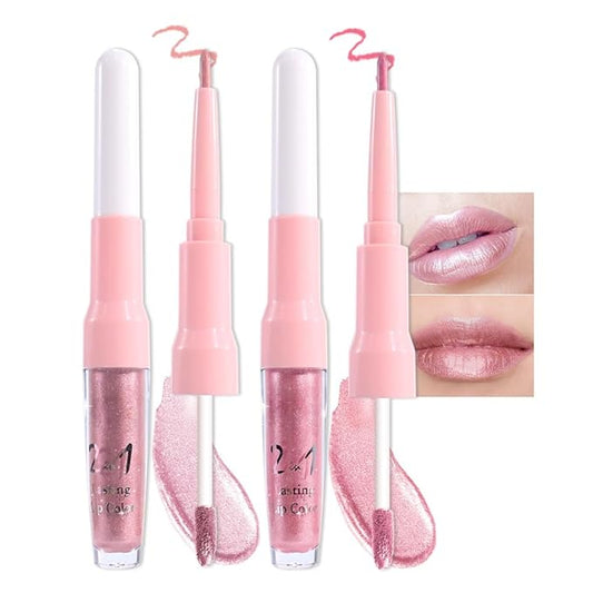 Dazzling 24H Rose Gold Metallic Lips: A How-To Guide ✨ | BarudaBeauty