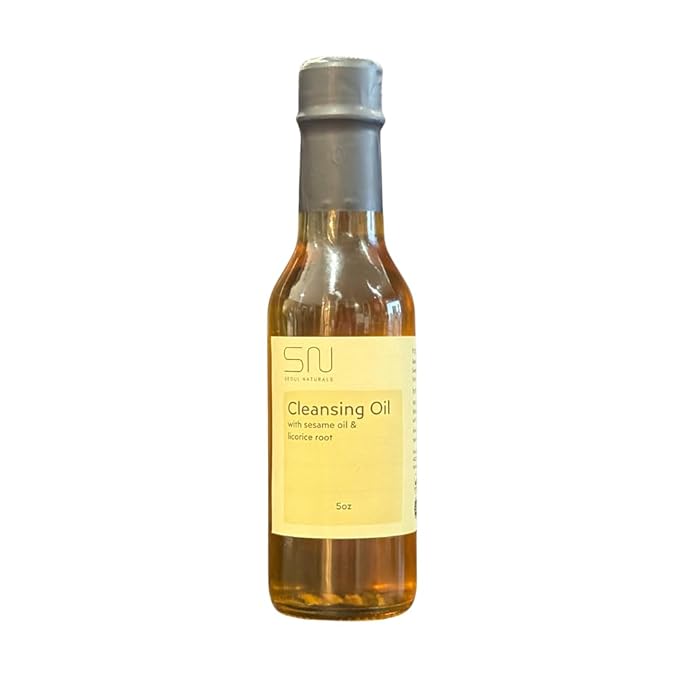 Seoul Naturals Oil Cleanser with Sesame Oil and Licorice Root, K Beauty, 5 fl oz