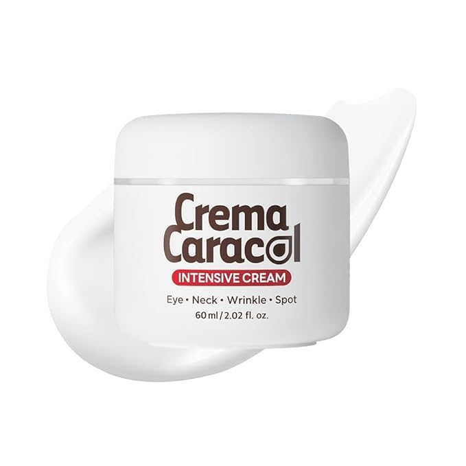 Intensive Snail Cream with Collagen for Dry, Sensitive Skin, Hydrating & Firming Moisturizer, Barrier Support Cream, Korean Skincare 2.02 fl oz