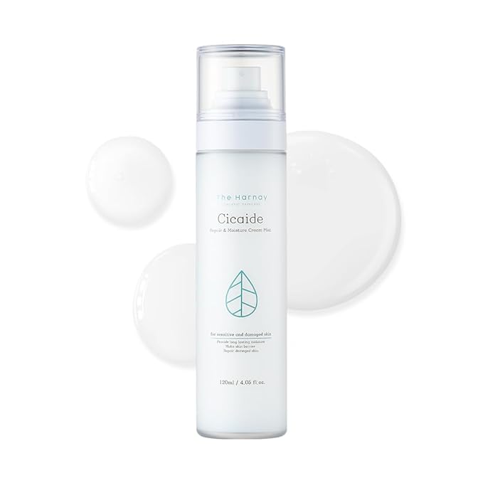 Cicaide Cream Mist 3.38 fl. oz | Korean Hydrating & Soothing for Stressed Skin | Makeup Prep & Setting Spray | 24-Hour Moisture Boost | K-Beauty Makeup Artist Pick
