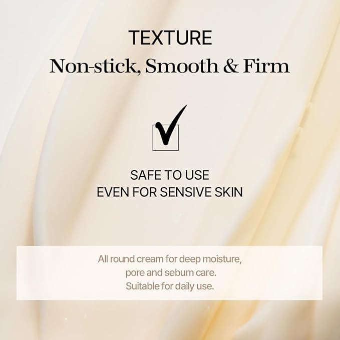 mixsoon Bean Cream-Deep Moisturizer Face Cream, Hydrating and Smoothing for Face, Fermented Soybean Extract, Lightweight Non-Sticky Finish 50ml / 1.69 fl.oz. Korean Glass Skin Care