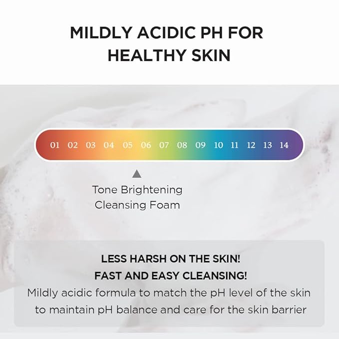 SKIN1004 Tone Glowing Cleansing Gel Foam, 125ml, Makeup Remover & Face Cleanser with Madagascar Centella Asiatica & MadeWhite, Korean Hydrating Gel Facial Cleanser, Korean Skincare