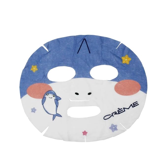 The Crème Shop Be Jawsome, Skin! Animated Shark Face Mask, Retinol Facial Mask with Ceramides, K Beauty Sheet Mask - 3 Pack