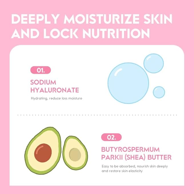 AKARY Face Sakura Cream Vitamin C Serum For Improving Skin Reducing Wrinkles and Moisturizing Enhance Skin, Body and Face Moisturizer for Dry Skin (25g)