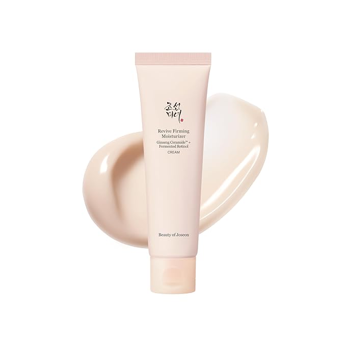 Beauty of Joseon Revive Firming Moisturizer Ginseng Ceramide + Fermented Retinol for Dry, Sensitive Skin Korean Skincare for Women and Men, 60ml,2.02 fl.oz.