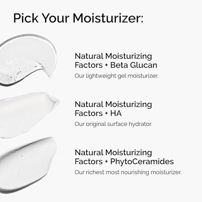 The Ordinary Natural Moisturizing Factors + Beta Glucan,Lightweight Gel Moisturizer for All-Day Hydration,3.4 Fl Oz,(Pack of 2)