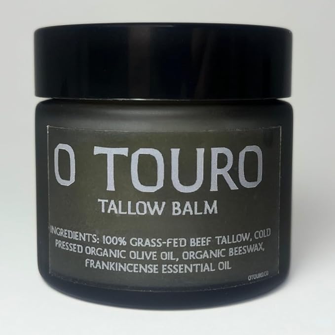Tallow Balm Cream 100% Grass Fed Face Moisturizer Odorless Organic Best Lotion - Natural Beef Fat For Face - 2 oz