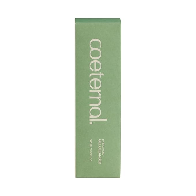 pH Balanced Gel Cleanser, Hydrating Korean Foaming Face Wash with Algae11 & Kelp Powder, Gentle Deep Cleanser for Oily or Sensitive Skin, Non-Comedogenic K-Beauty, 100ml / 3.38 fl.oz.