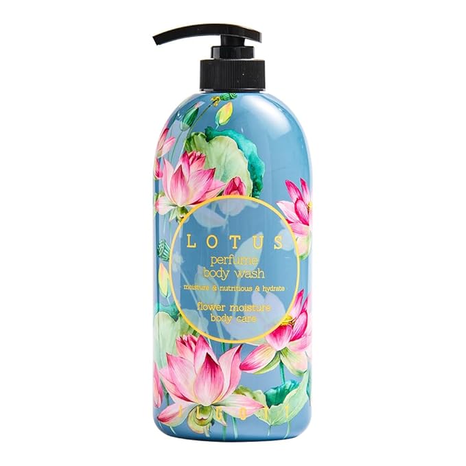 Jigott - Lotus Perfume Body Wash 25.3 FL OZ/ 750ml, K-beauty Korean Skincare