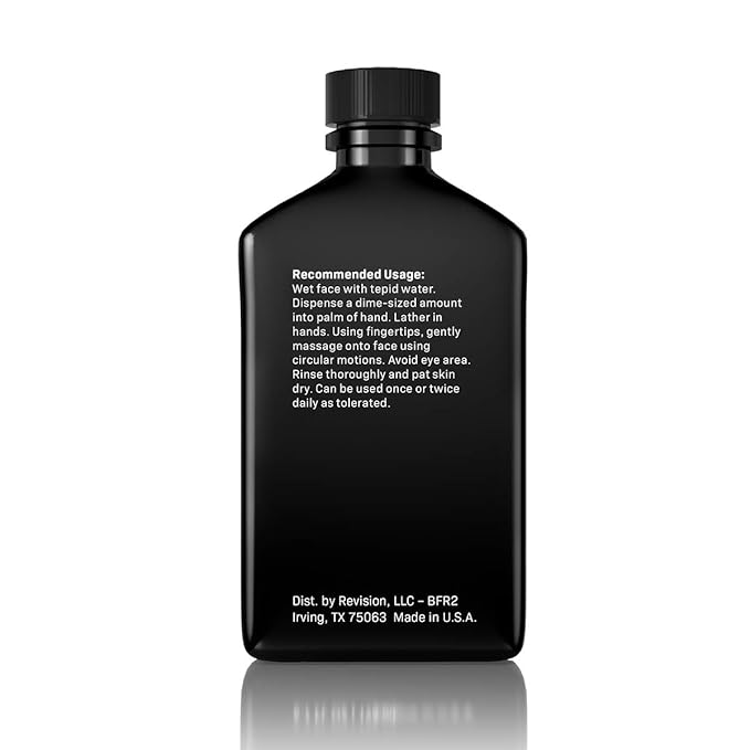 Revision Skincare Brightening Facial Wash,Exfoliating Face Cleanser with Vitamin C and Vitamin E,6.7 fl oz,(Pack of 2)