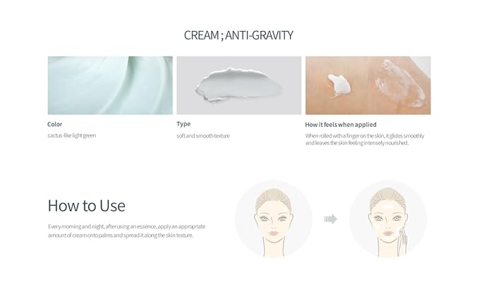 Huxley Secret of Sahara Anti-Gravity Cream, Anti-Aging Hydrating Face Moisturizer, K-Beauty, Organic Prickly Pear Seed Oil and Cactus Extract, Vitamin E, Non-Sticky Balm-Cream | 50 mL / 1.69 fl. oz.