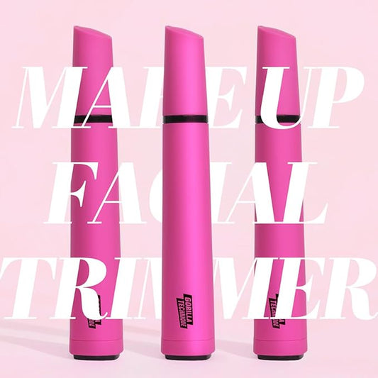 Gorilla Technique Eyebrow & Facial Trimmer for Women, Painless 2 in 1 Eyebrow Razor & Facial Hair Remover for Upper Lip, Chin & Peach Fuzz for Smooth Skin, K-Beauty Inspired Korean Skin Care