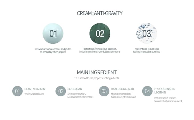 Huxley Secret of Sahara Anti-Gravity Cream, Anti-Aging Hydrating Face Moisturizer, K-Beauty, Organic Prickly Pear Seed Oil and Cactus Extract, Vitamin E, Non-Sticky Balm-Cream | 50 mL / 1.69 fl. oz.