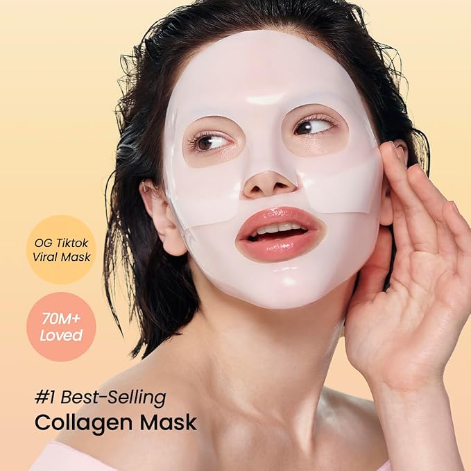 BIODANCE Essential Duo: Bio-Collagen Mask & Glow Essence Cream Set, Korean Skincare Duo for Glass Skin, Dewy Glow, Plumping, Radiance, Korean Skin Care, Valentines Day Gifts for Her