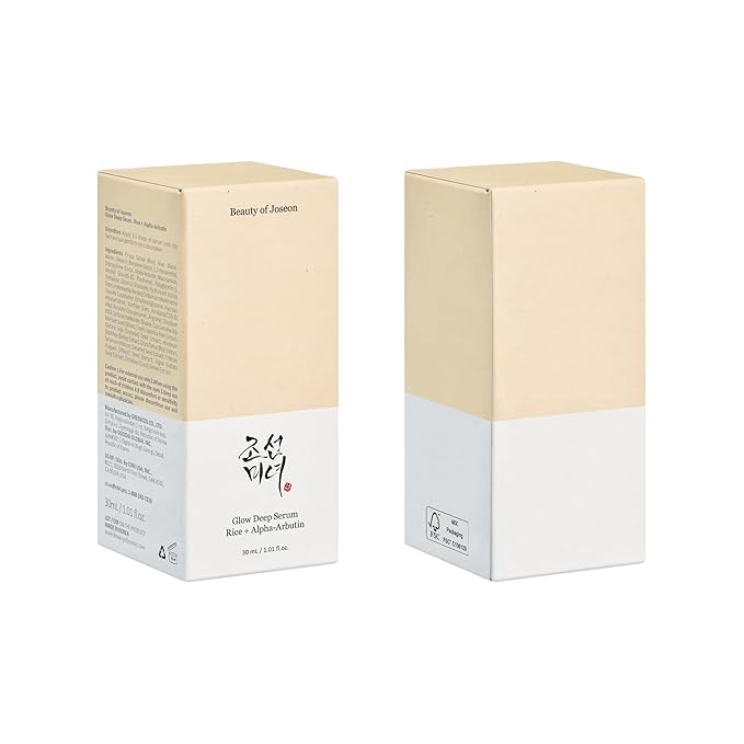Beauty of Joseon Rice Duo Glow Deep Serum (30ml, 1 fl.oz) + Dynasty Cream (50ml, 1.69 fl.oz.) Korean Skin Care