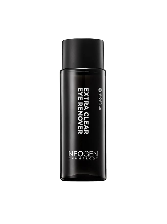 DERMALOGY by NEOGENLAB Extra Clear Makeup Remover, Gentle Eye & Lip Cleanser for Sensitive Skin, Removes Waterproof Makeup, K-Beauty, 1.69 fl oz (50 ml)