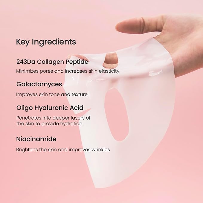 BIODANCE Essential Duo: Bio-Collagen Mask & Glow Essence Cream Set, Korean Skincare Duo for Glass Skin, Dewy Glow, Plumping, Radiance, Korean Skin Care, Valentines Day Gifts for Her