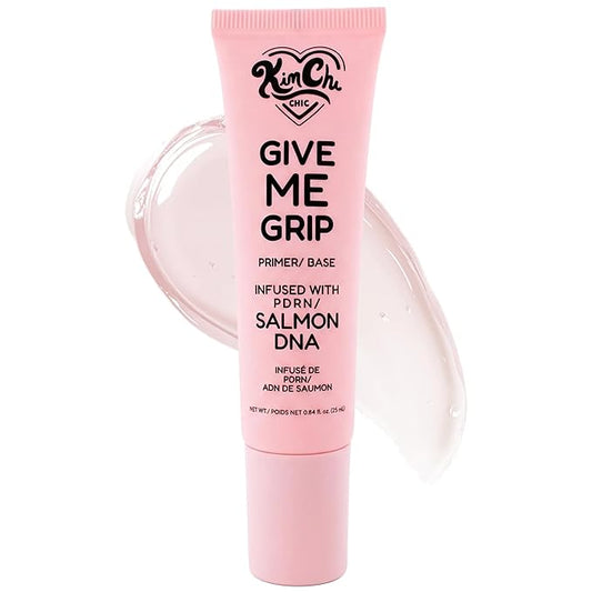 KimChiChic Beauty Give Me Grip Gel Primer for Face with PDRN, Makeup Base for Long-Wear Hold, Hydrating Korean Makeup Primer for Smooth Finish, 0.84 fl oz