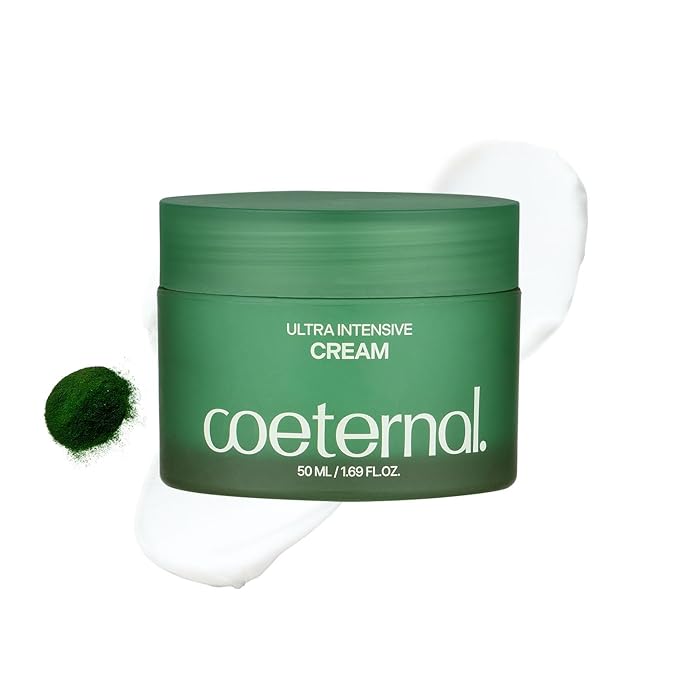 Ultra Intensive Cream, Hydrating Korean Face Moisturizer with Niacinamide, Arginine & Algae11 Extracts, Non-greasy Barrier Cream for Dry, Oily or Sensitive Skin, 50ml / 1.69 fl.oz.