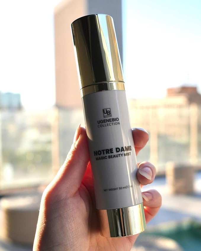 Notre Dame Magic Beauty Mist – K-beauty Hydrating & Antioxidant Face Mist with Pearl Extract & Hyaluronic Acid | Refreshing Korean Skincare Spray for Radiant Glow