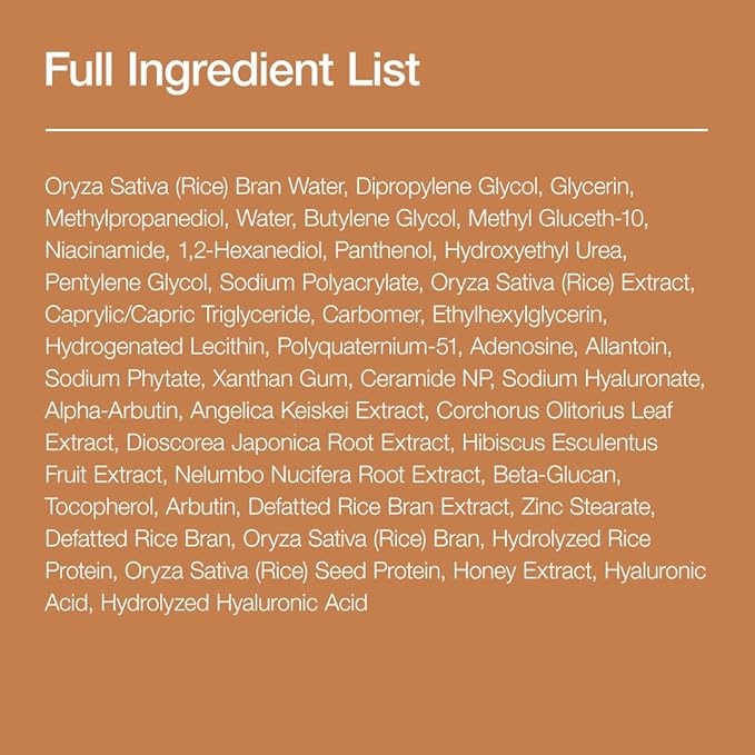 Anua Rice Ceramide 7 Hydrating Barrier Serum, Moisturizing Face Serum, Non-comodogenic, Hyaluronic Acid, Niacinamide, Lightweight, Fragrance Free, Sensitive Dry Skin, Korean Skincare 1.69fl oz