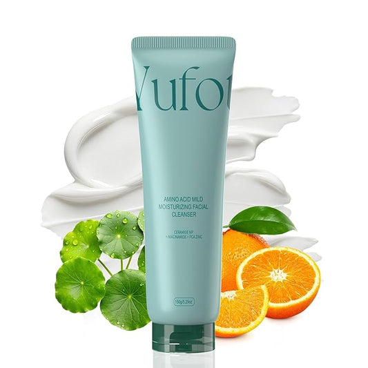 Facial Cleanser, Gentle, Hydrating and Deep clean, Amino Acid based for Daily Cleansing, Niacinamide and Zinc PCA(150g/5.29oz.)
