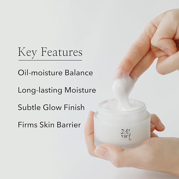 Beauty of Joseon Green Plum Refreshing Cleanser Gel with Dynasty Cream Hydrating Face Moisturizer for Dry