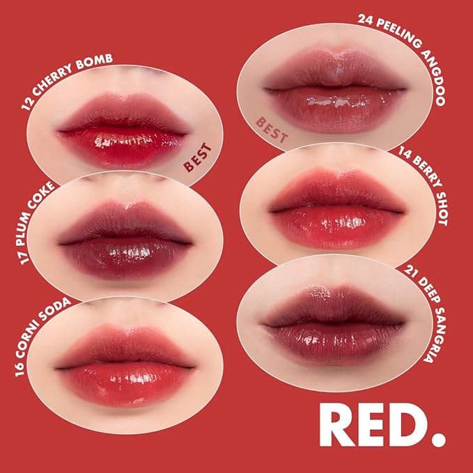 rom&nd Juicy Lasting Tint 29 PAPAYA JAM | Long-lasting, MLBB, Clear & Natural Makeup, K-beauty Lips, 5.5g | 0.2 oz