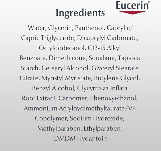 Eucerin Redness Relief Night Creme - Hydrating Cream Safe for Sensitive, Redness-Prone Skin & Rosacea - 1.7 oz Jar