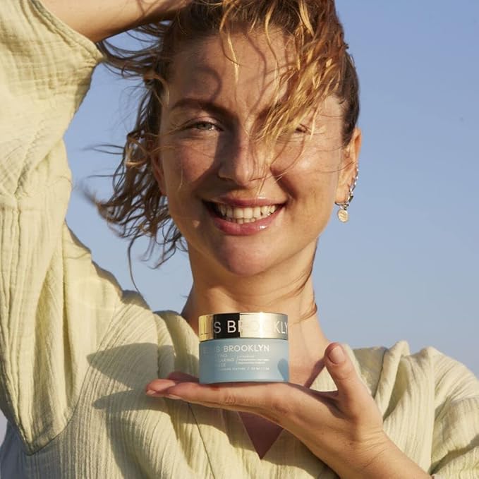 Ellis Brooklyn Satisfying Skin Caring Moisturizer - Facial Moisturizer with Squalane & Niacinamide, Face Cream Hydrating Face Moisturizer, Skin Care, 1.7 Fl Oz