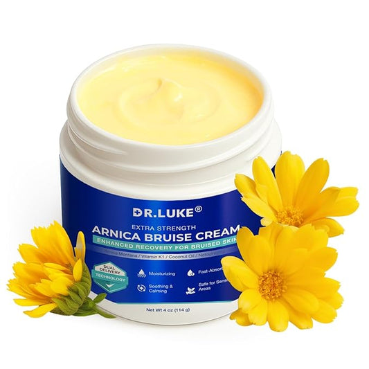 Arnica Bruise Cream Extra Strength: Fast Healing Arnica Cream for Bruising Swelling Thin Skin-Enhanced Recovery Vitamin K Creams With Arnica Montana, VK, C&E– Soothing Hydrating for senior, Adult, Kid