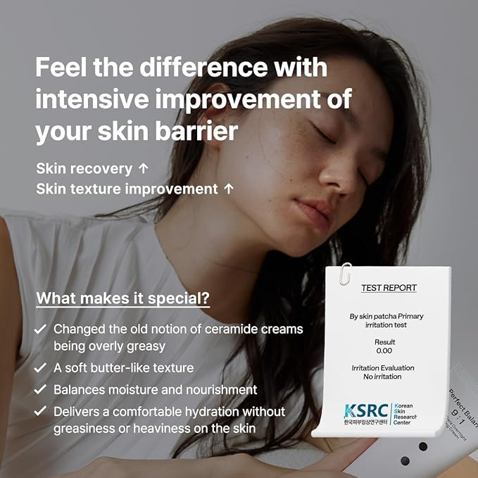 B:Lab Apple Cera Overnight Calming Cream 50 ml | 2% Ceramide NP (20,000 ppm) + Apple Vinegar | Barrier-Repair Night Moisturizer for Red & Dehydrated Skin | 1.69 fl oz