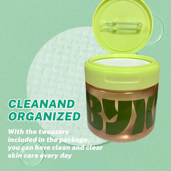 Korean Snail Mucin Toning Polish Pads for Dark Spots and Wrinkles, with Peptides & Centella and Niacinamide Skin Treatment , 100 Count