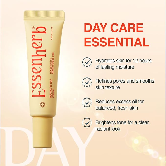 Day to Night Routine Program, Travel Size Set Deep Hydration Day cream with Tocopherol(0.34fl oz)+Anti Wrinkle Night Cream with Retinol & Collagen(0.34fl oz), Vegan, Korean Skin Care