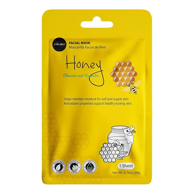Celavi Essence Facial Face Mask K-Beauty Skincare Korea Skin Care Moisturizing (2 of each) B Set