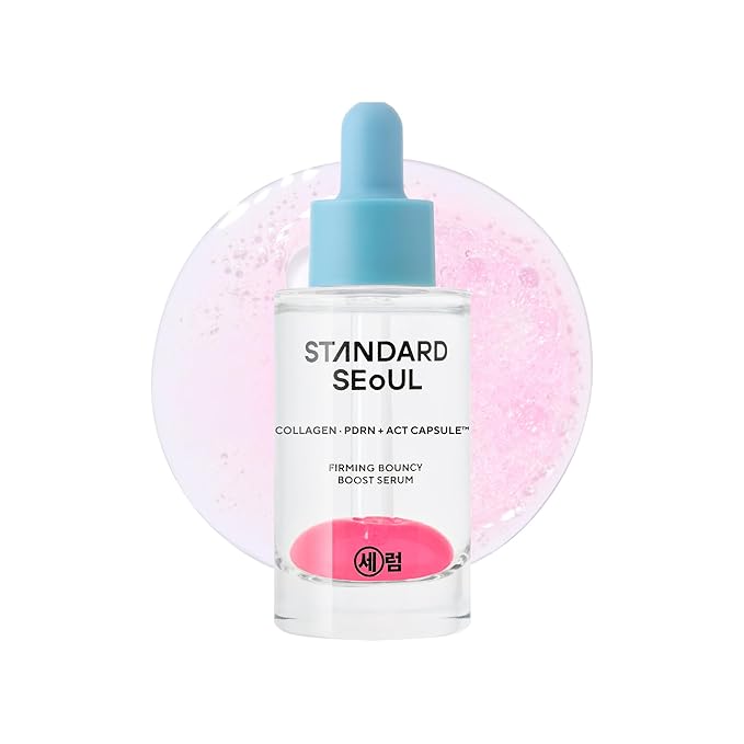 Vegan PDRN Firming Bouncy Boost Serum - Black PDRN, Fermented Yeast-Derived | Ultra-Low Molecular (≤80bp) Formula | Smooth, Resilient-Looking Skin | Vegan Collagen, Bakuchiol & Retinol (30ml)