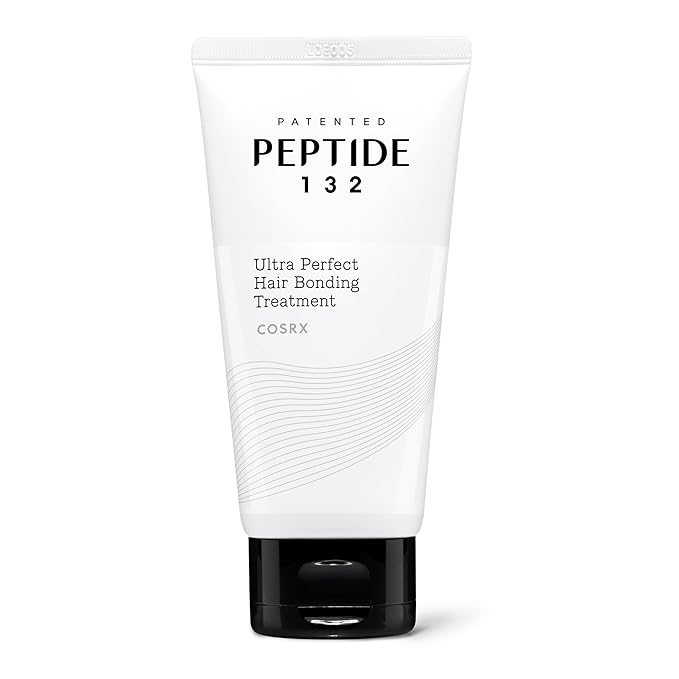 COSRX PEPTIDE 132 Hair Bonding Repair Treatment - Deep Conditioner Hair Mask for Damaged, Dry Hair, Repairs Breakage & Split Ends, For All Hair Types – 4.05 fl oz