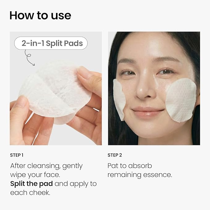 SKINFOOD Rice Brightening Toner Pad, Korean Skincare Face Toner Pads with 48 Hours Fermented Rice Water for Glow Glass Skin, Hydrating, 100% Cotton Pad, Vegan, 8.81 oz(60 Pads)