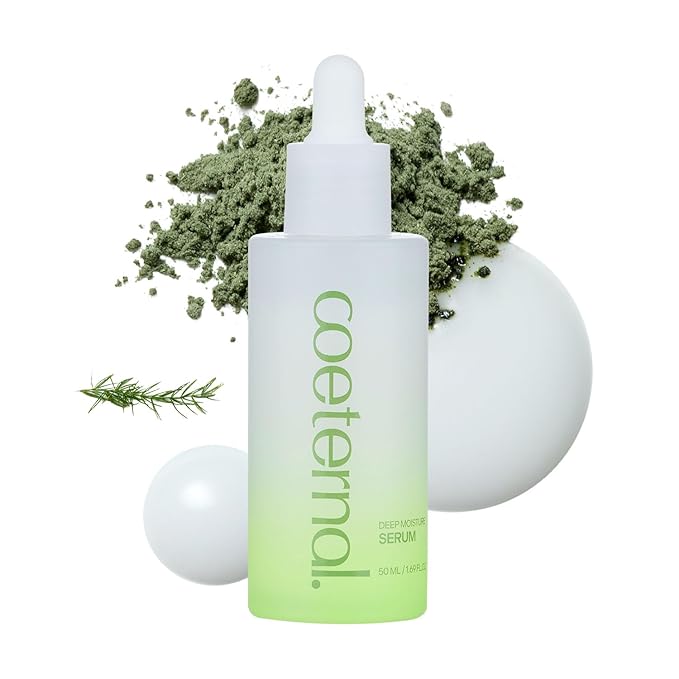 Deep Moisture Serum – Korean Hydrating Face Serum with Algae11, Niacinamide & Arginine for Dry Skin, Barrier Repair & Glass Skin Glow, Fragrance-Free K-Beauty Skincare, 50ml / 1.69 fl.oz.