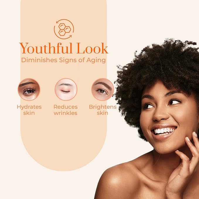 Clear Beauty Vitamin C & Collagen Under Eye Patches – Reduces Dark Circles, Puffiness & Fine Lines – Hydrating & Firming Eye Pads – Dermatologist Tested, Korean Skin Care, Vegan Clean Beauty – 3 Pack